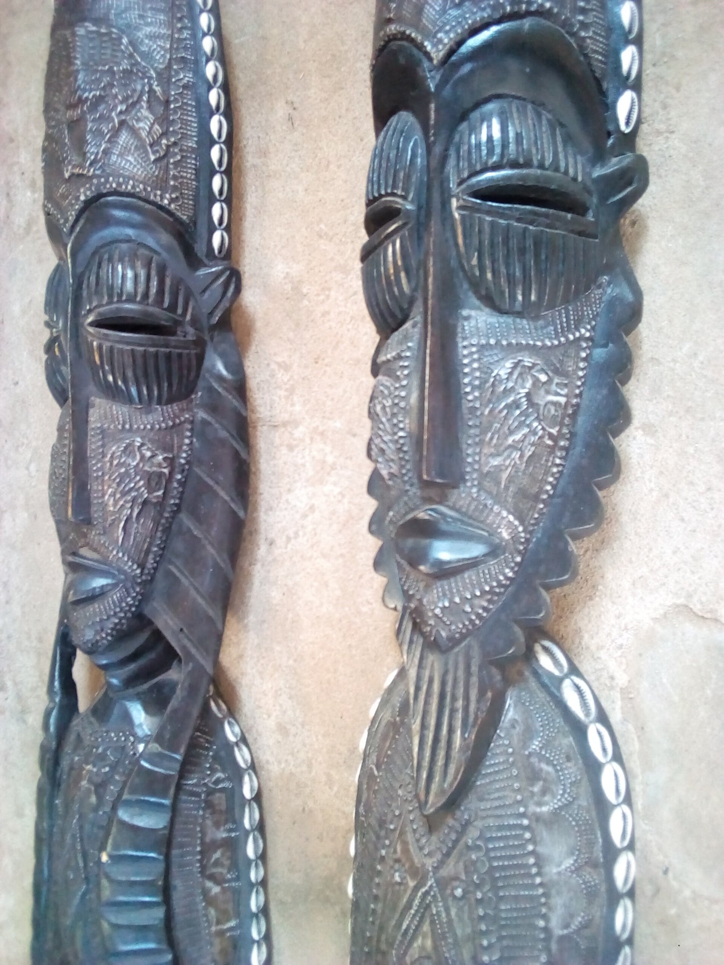 African mask, African art, African wall mask, wooden tribal mask, African art, Mask for wall