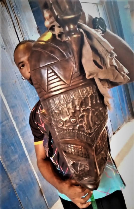 African mask, African art, African wall mask, wooden tribal mask, African art, Mask for wall