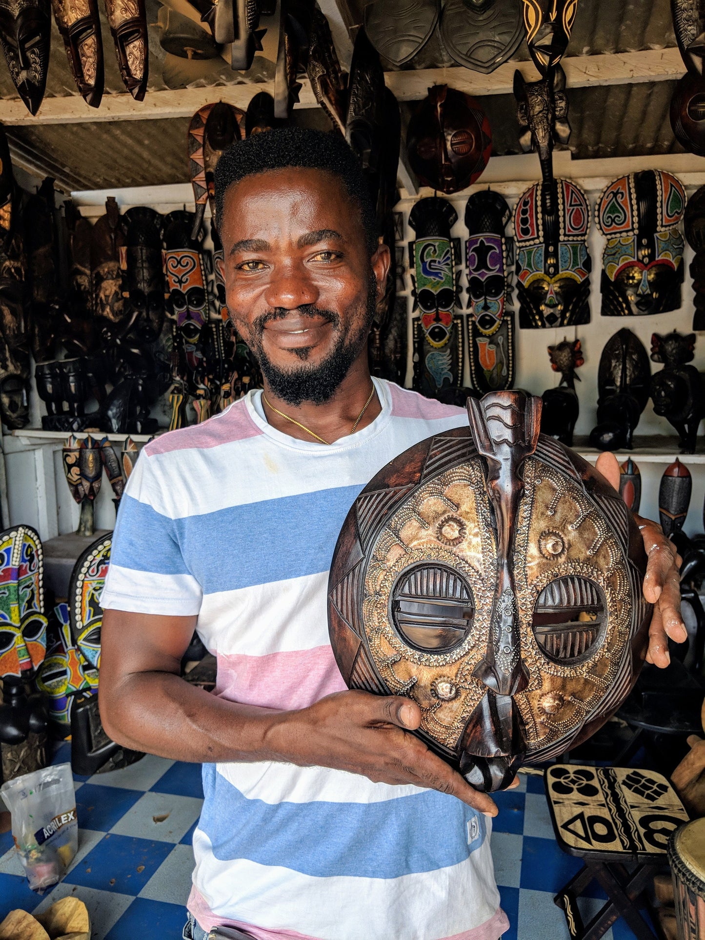 African mask, African art, African wall mask, wooden tribal mask, African art, African mask for wall