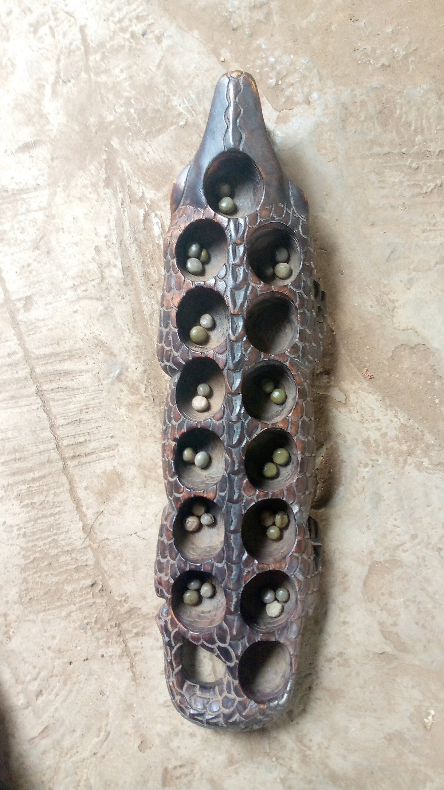 portable game, oware game, oware board, oware mancala, portable mancala, game mancala board, african mancala, african game