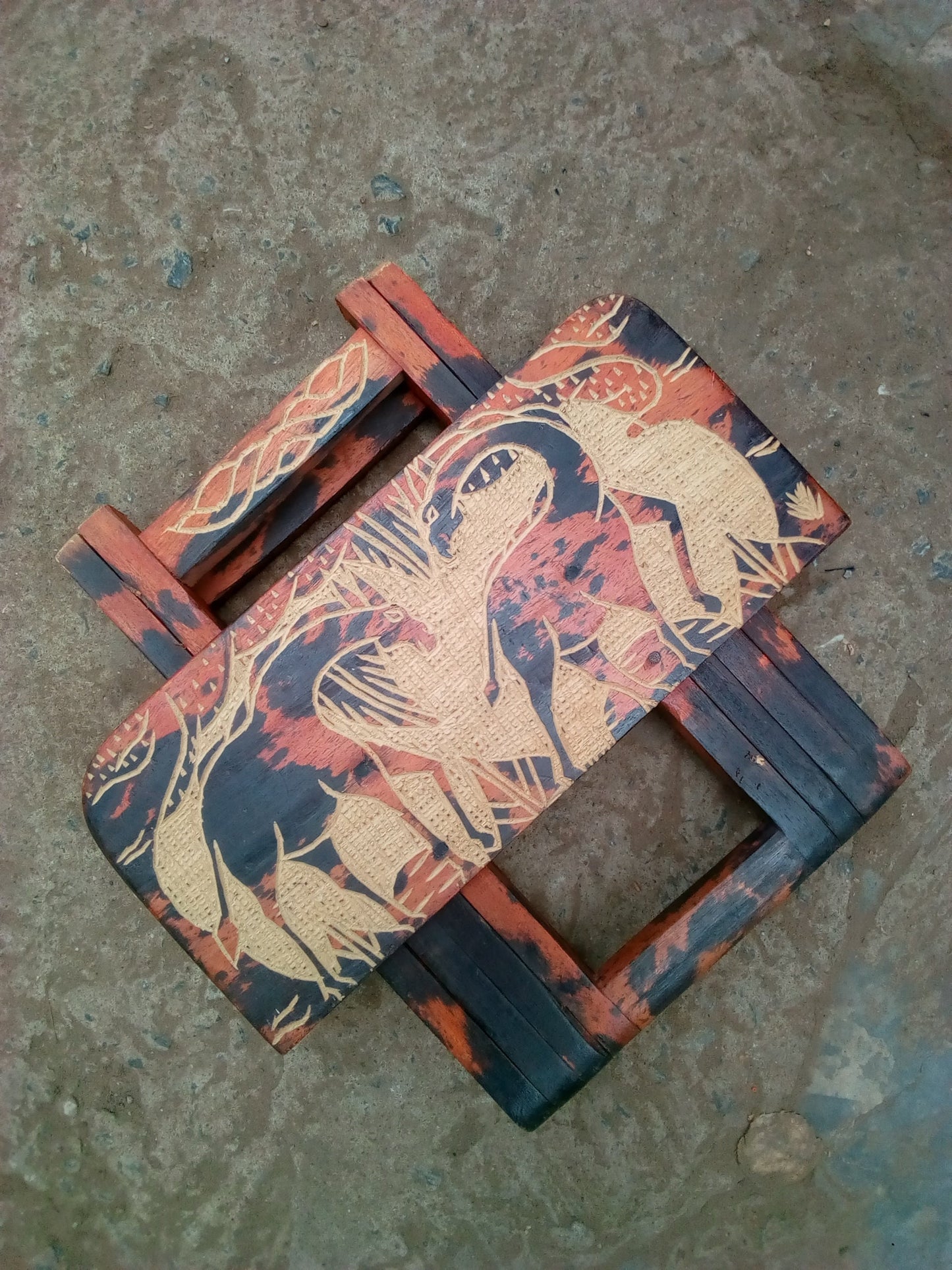 Small Folding Coffee Table Plant stand