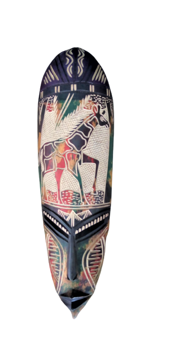 African mask, African art, African wall mask, wooden tribal mask, African art, Mask for wall