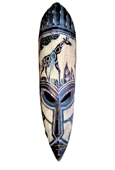 African mask, African art, African wall art, wooden tribal mask