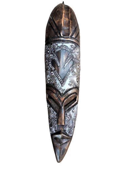 African mask, African art, African wall mask, wooden tribal mask, African art, Mask for wall