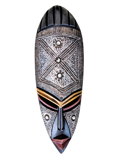 African mask, African art, African wall mask, wooden tribal mask, African art, Mask for wall