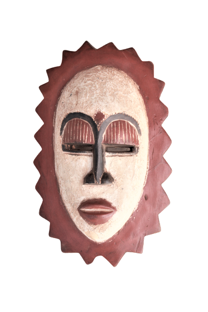 African Sun Mask for Wall Art – ArtAuthenticity
