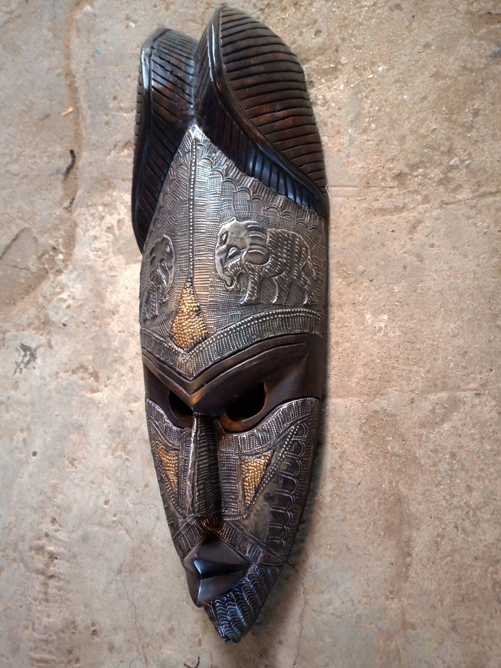 African mask, African art, African wall mask, wooden tribal mask, African art, Mask for wall