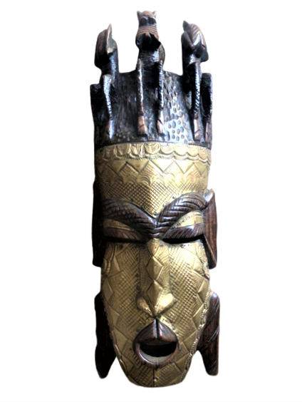 African mask, African art, African wall mask, wooden tribal mask, African art, Mask for wall