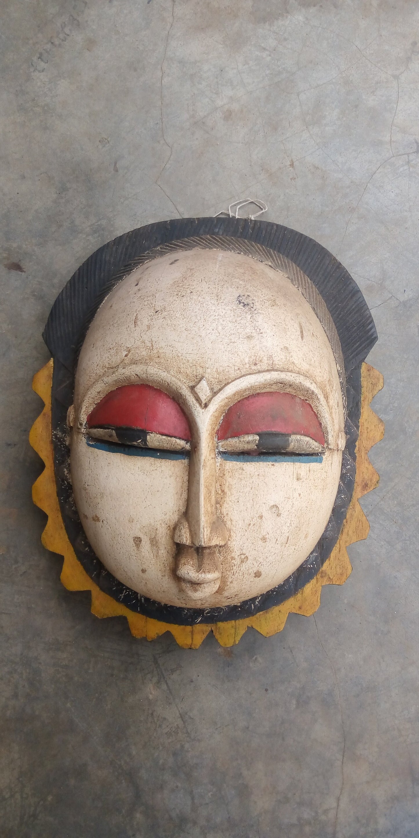 African mask, African art, African wall mask, wooden tribal mask, African art, Mask for wall