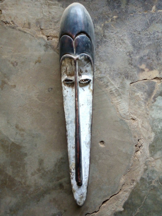 African mask, African art, African wall mask, wooden tribal mask, African art, African mask for wall