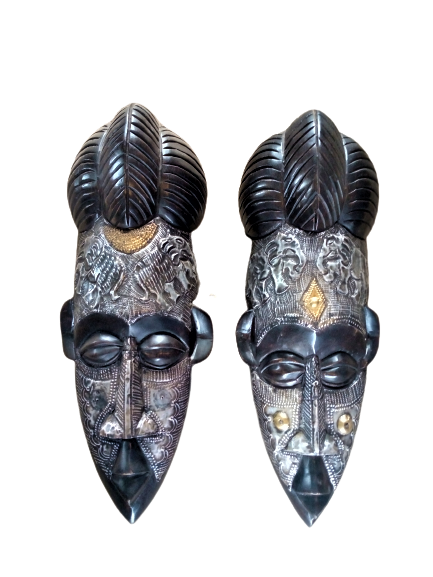 African mask, African art, African wall mask, wooden tribal mask, African art, Mask for wall