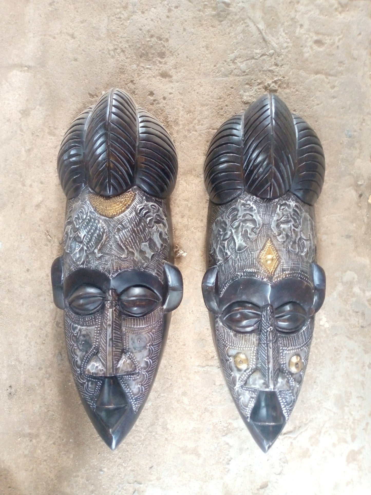 African mask, African art, African wall mask, wooden tribal mask, African art, Mask for wall