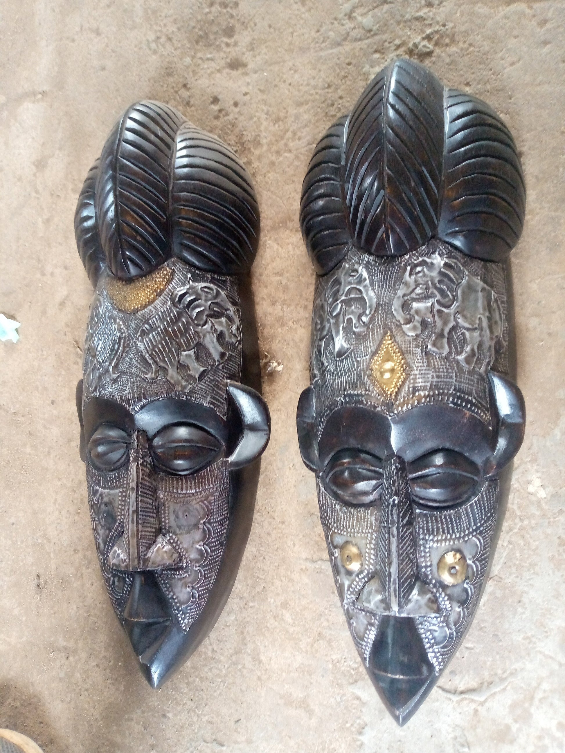 African mask, African art, African wall mask, wooden tribal mask, African art, Mask for wall