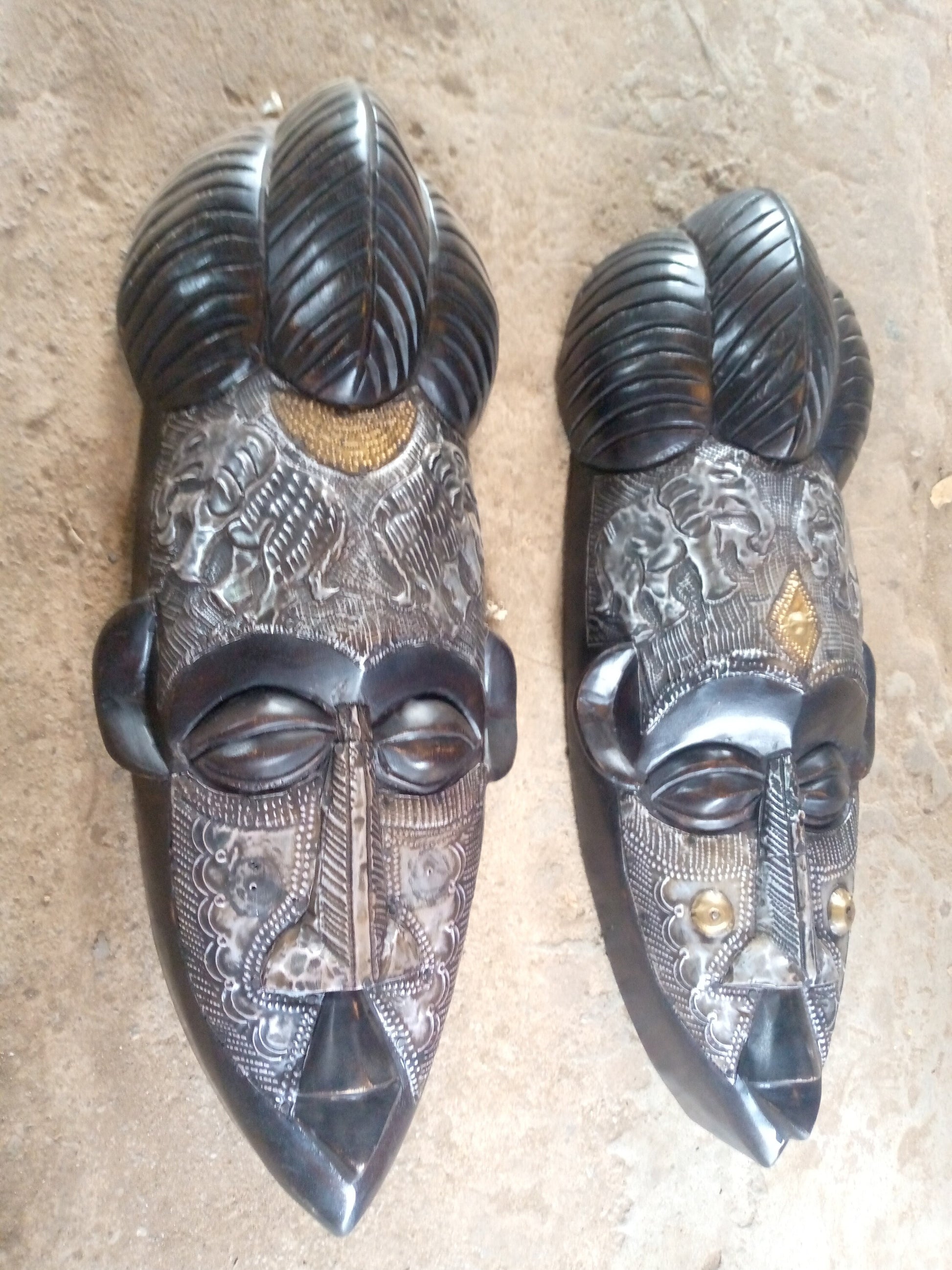 African mask, African art, African wall mask, wooden tribal mask, African art, Mask for wall