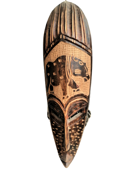 African mask, African art, African wall mask, wooden tribal mask, African art, African mask for wall