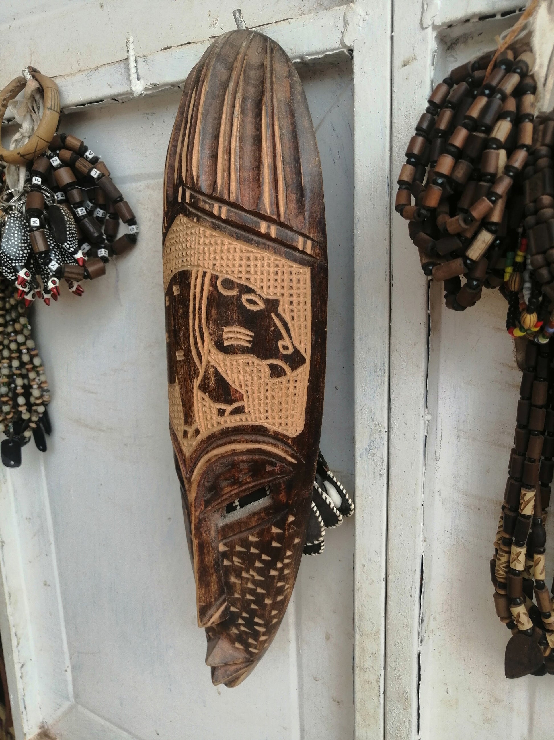 African mask, African art, African wall mask, wooden tribal mask, African art, African mask for wall