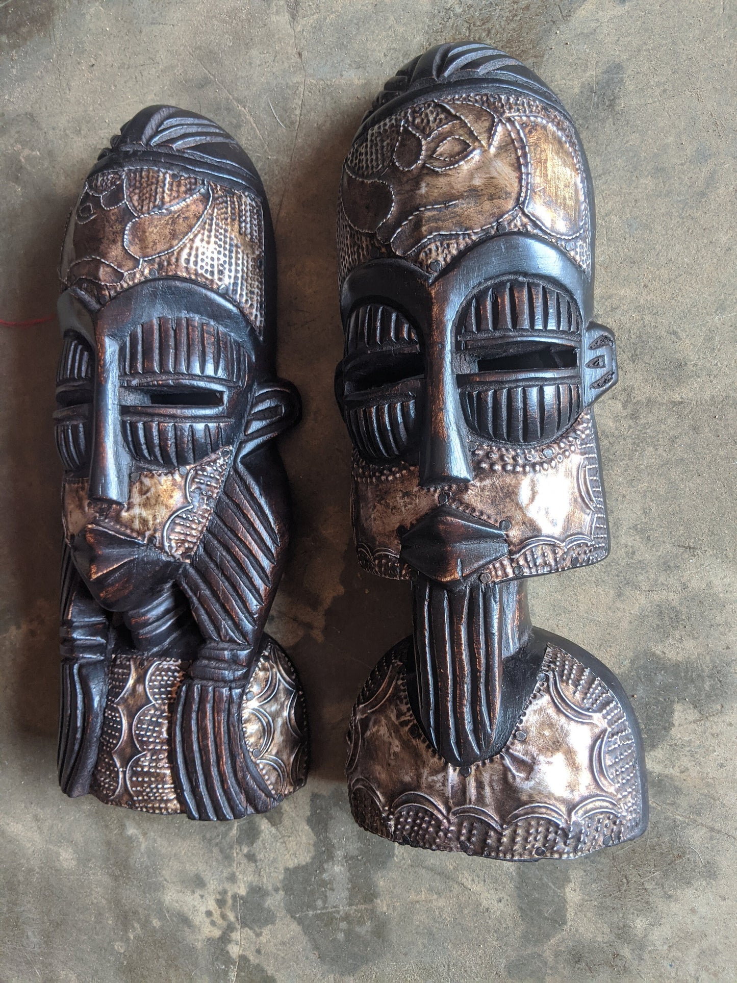 African mask, African art, African wall mask, wooden tribal mask, African art, African mask for wall