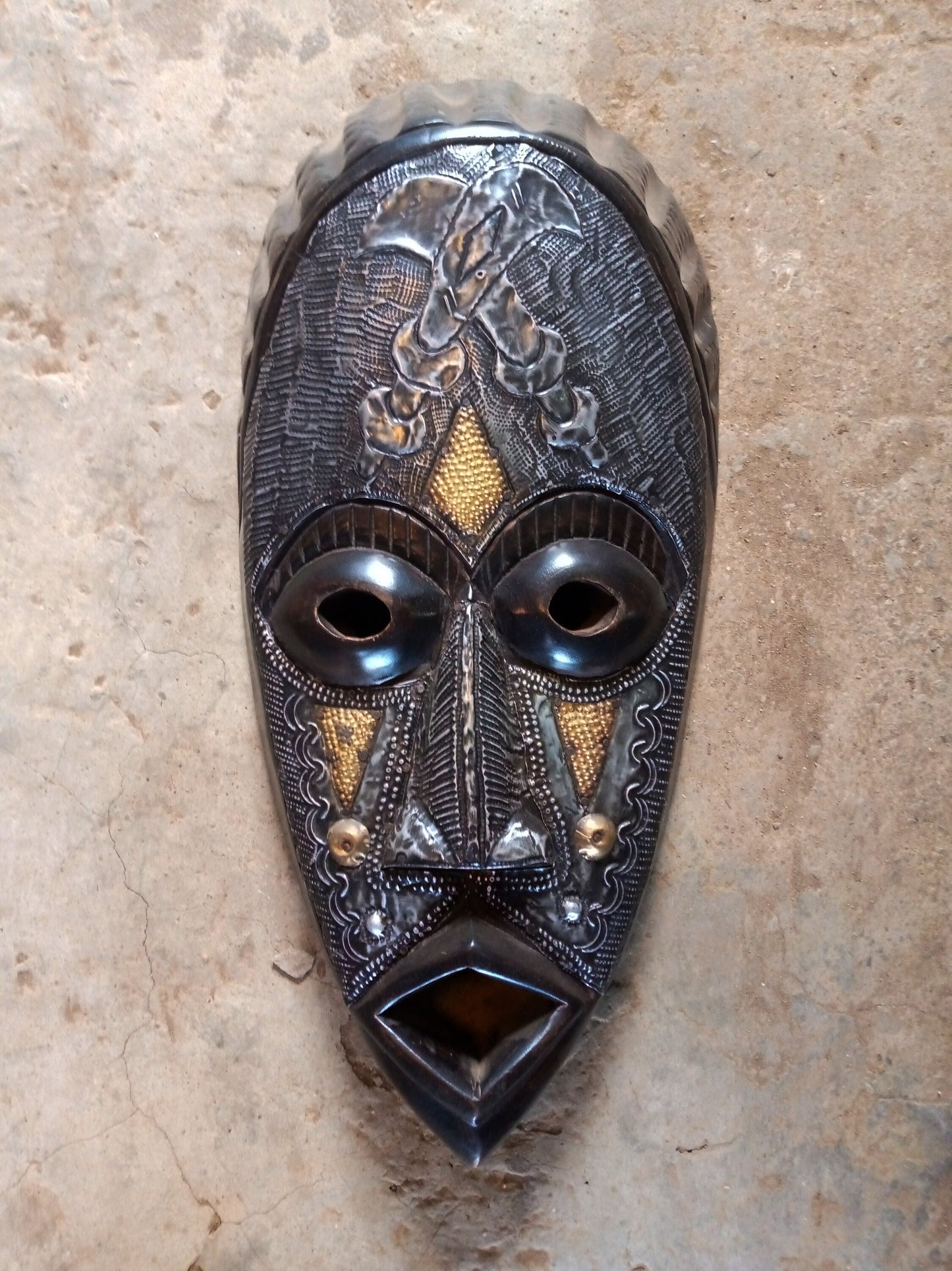 African mask, African art, African wall mask, wooden tribal mask, African art, Mask for wall