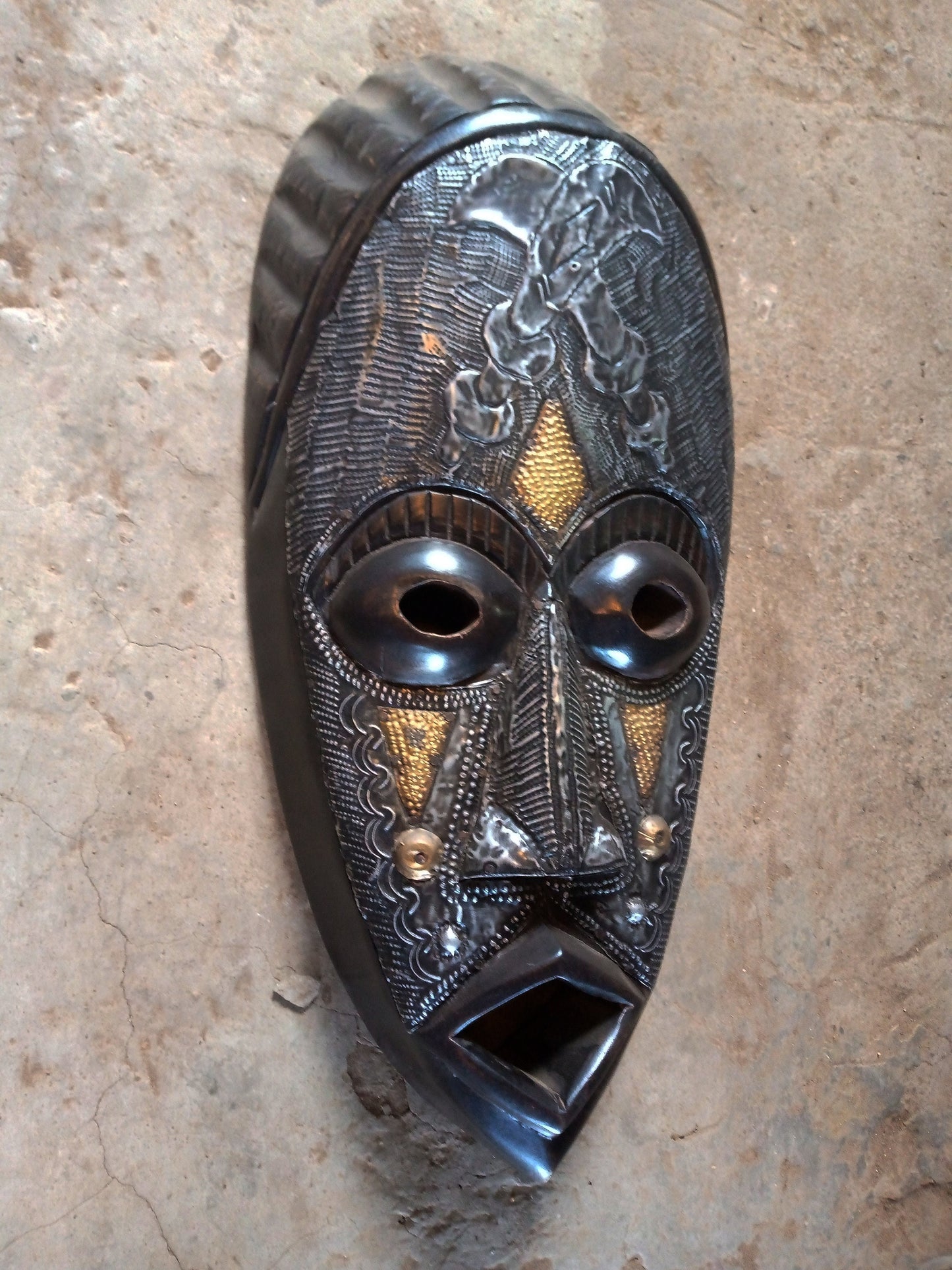 African mask, African art, African wall mask, wooden tribal mask, African art, Mask for wall