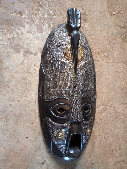 African mask, African art, African wall mask, wooden tribal mask, African art, Mask for wall