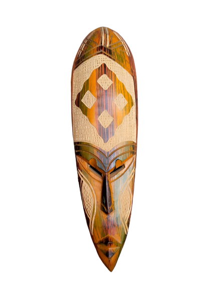 African wooden wall mask. Celebrate the beauty of handmade craftsmanship and give the gift of cultural heritage