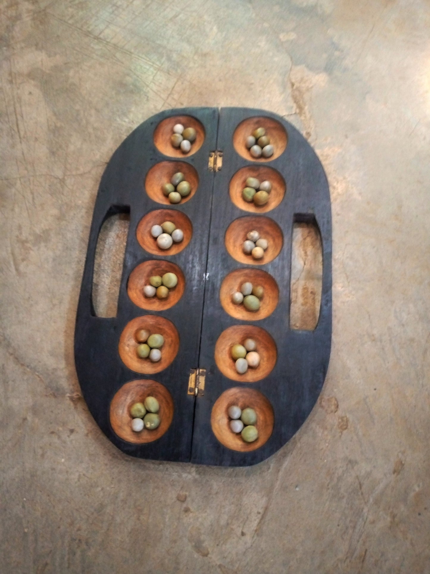 Mancala Oware Board