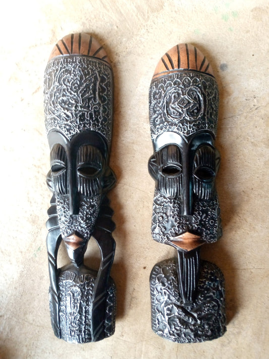 African mask, African art, African wall mask, wooden tribal mask, African art, Mask for wall