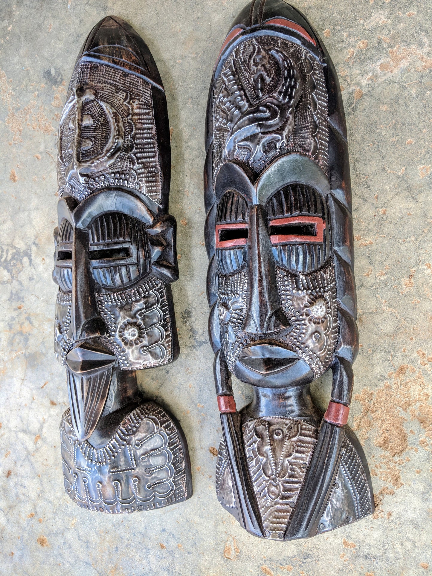 African mask, African art, African wall mask, wooden tribal mask, African art, Mask for wall