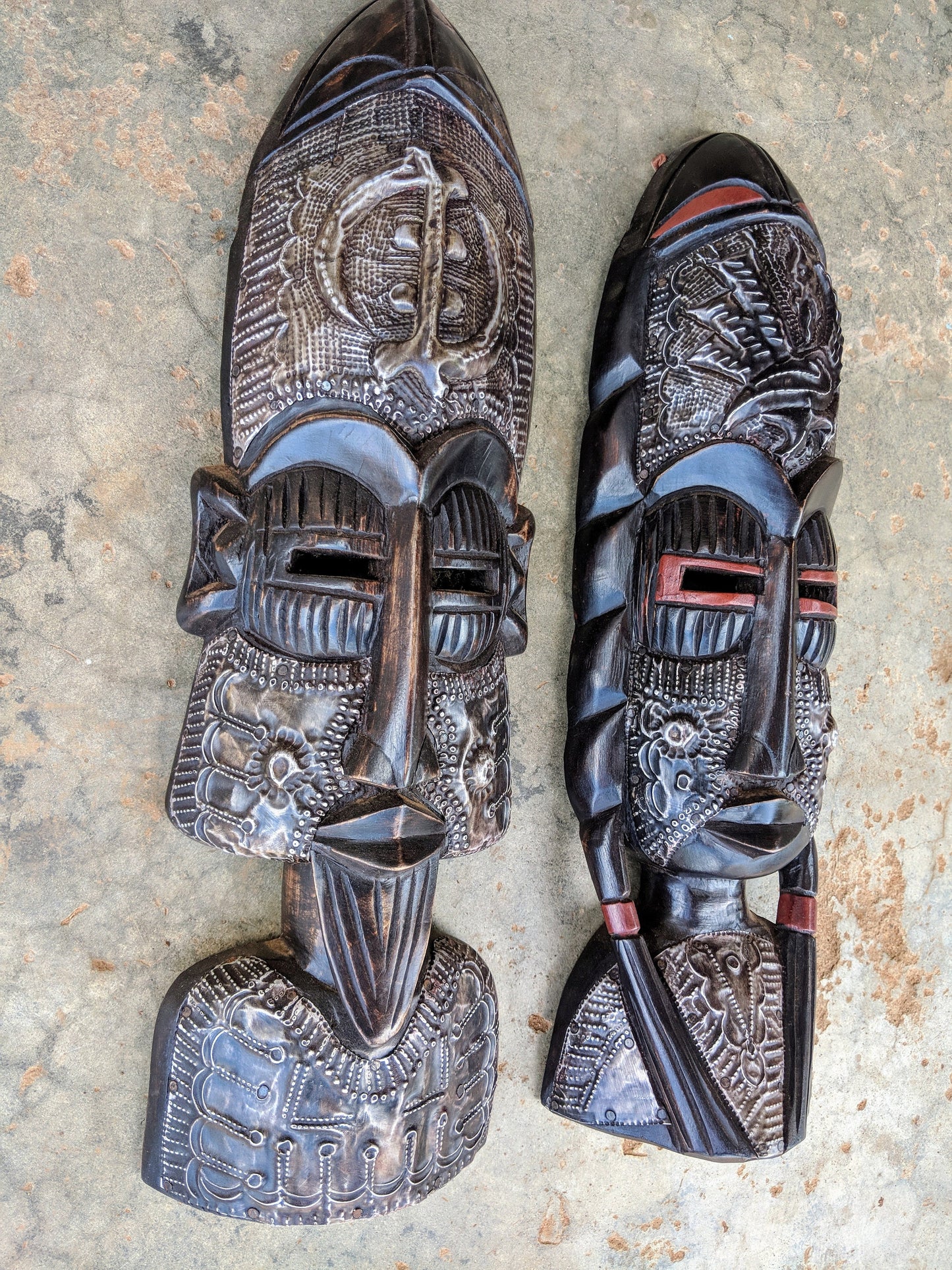 African mask, African art, African wall mask, wooden tribal mask, African art, Mask for wall