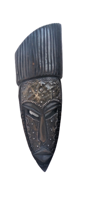 African mask, African art, African wall art, wooden tribal mask