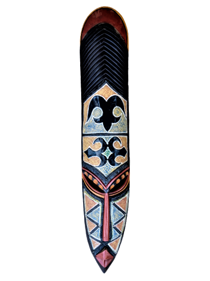 African mask, African art, African wall mask, wooden tribal mask, African art, African mask for wall